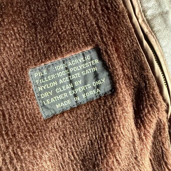 Vintage Brown Leather Trench Coat by The Leather Warehouse – Size 44 - Picture 4 of 10